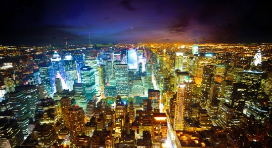 Brightly lit city wallpaper - High Definition, High Resolution HD ...